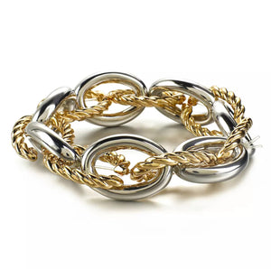 Metal chain bracelet