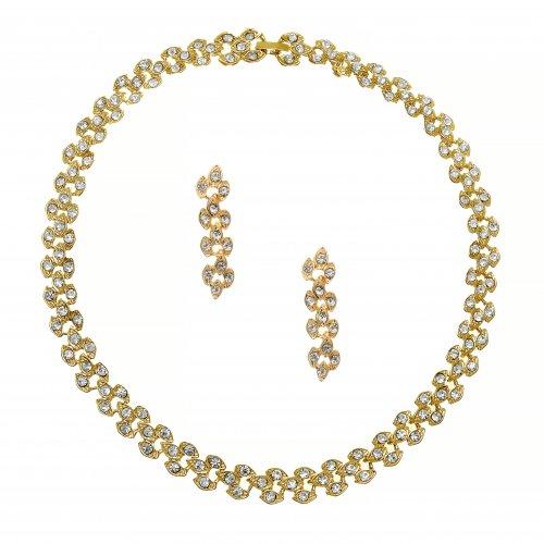 Set. Necklace & Earrings-NB18G